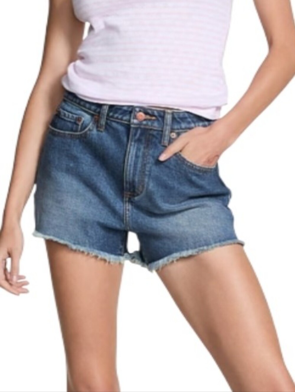 Pink Victoria's Secret Denim Cutoff Shorts-NWT